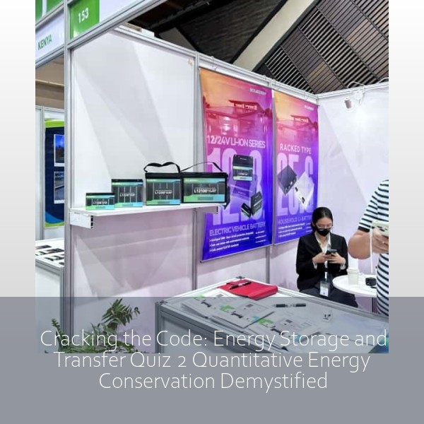 Cracking the Code: Energy Storage and Transfer Quiz 2 Quantitative Energy Conservation Demystified